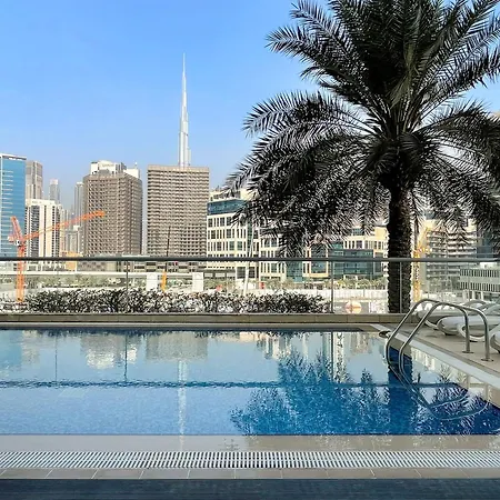 Business Bay Premium Apartment By Renttiers Dubai Exterior photo